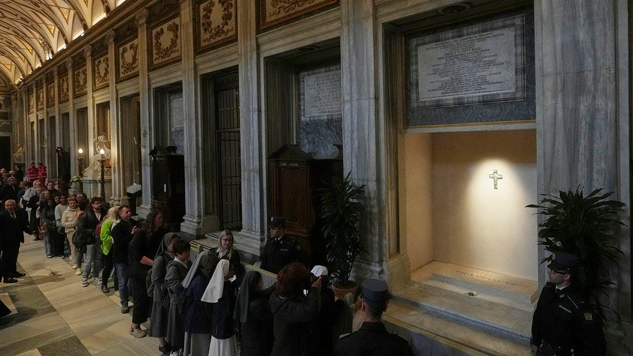 Pope Francis’ tomb opens to visitors, possible successor gives St. Peter’s homily