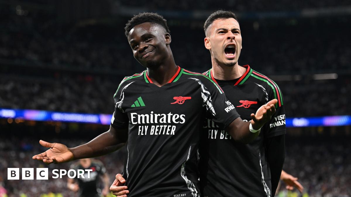 Real Madrid 1-2 Arsenal (agg 1-5): Arsenal reach Champions League semi-finals with ‘statement’ win
