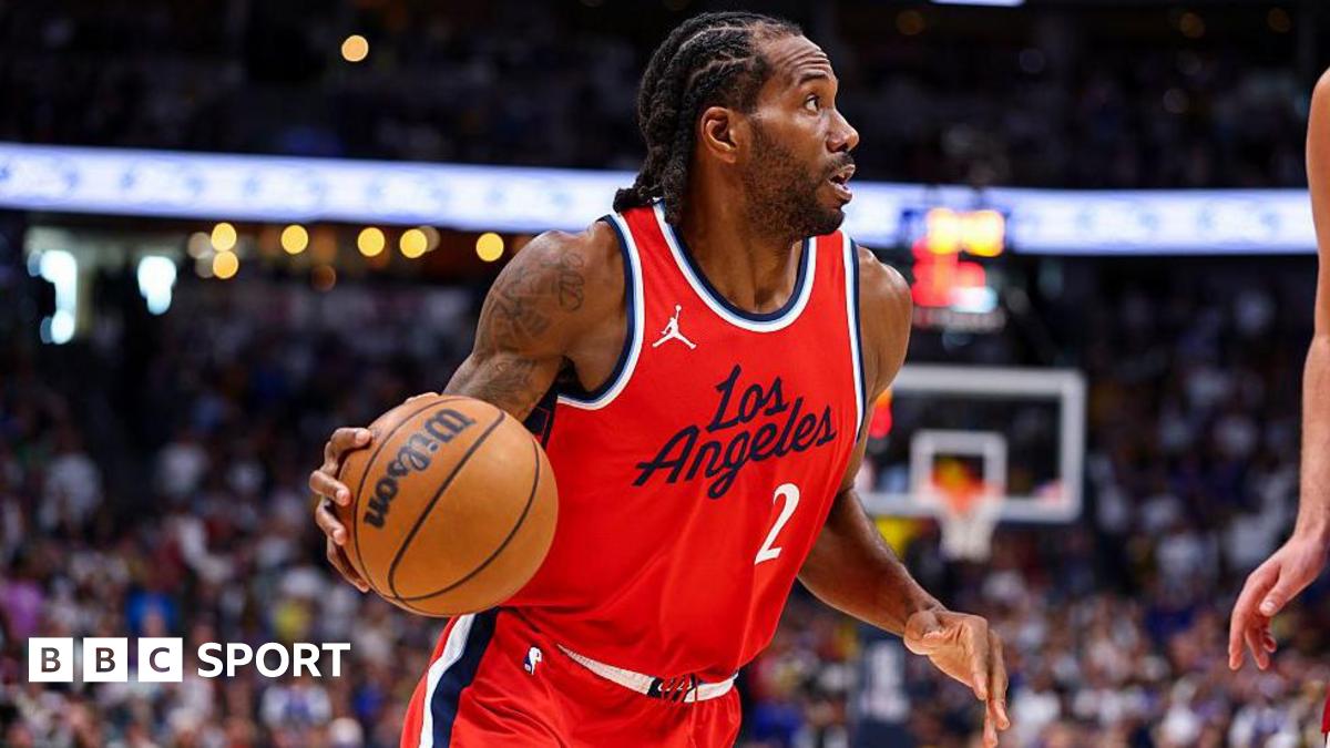 NBA play-offs: Kawhi Leonard stars as LA Clippers level series against Denver Nuggets