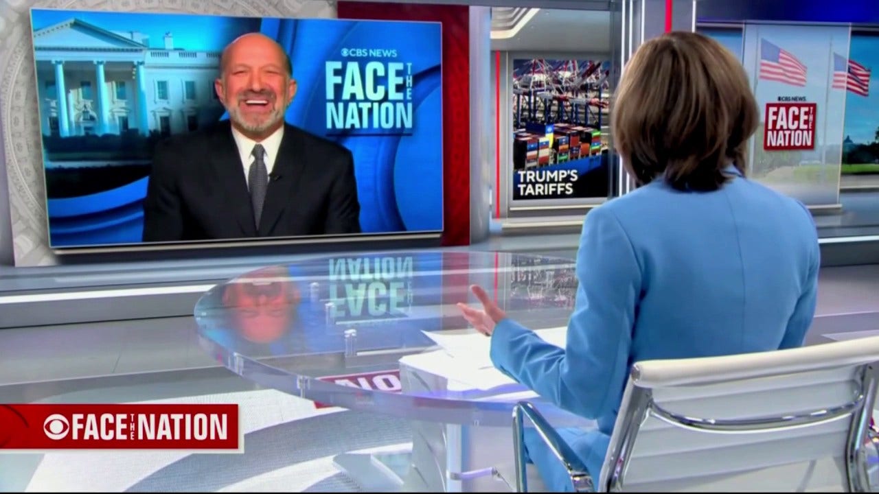 Trump official laughs of CBS host asking if AI generated tariff policy