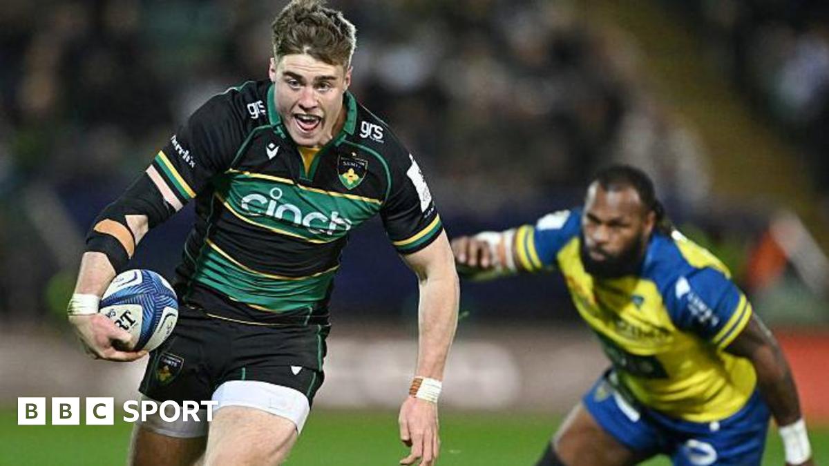 Northampton Saints 46-24 Clermont Auvergne: Tommy Freeman scores hat-trick as Saints cruise through kin Champions Cup