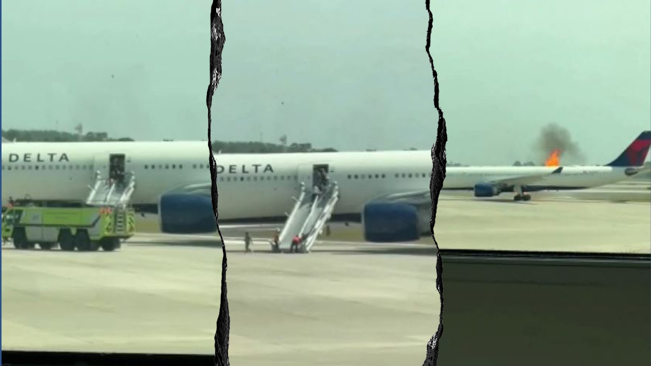 Delta flight engine fire forces evacuation just before takeoff in Orlando
