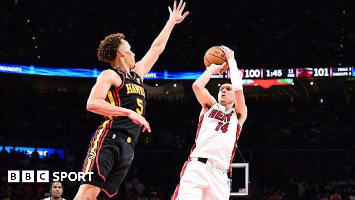 NBA play-offs: Miami Heat make history with win over Atlanta Hawks