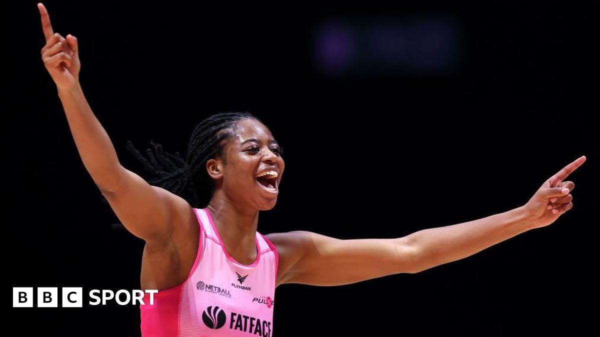 Netball Super League: Olivia Tchine helps London Pulse keep 100% record with win over Manchester Thunder