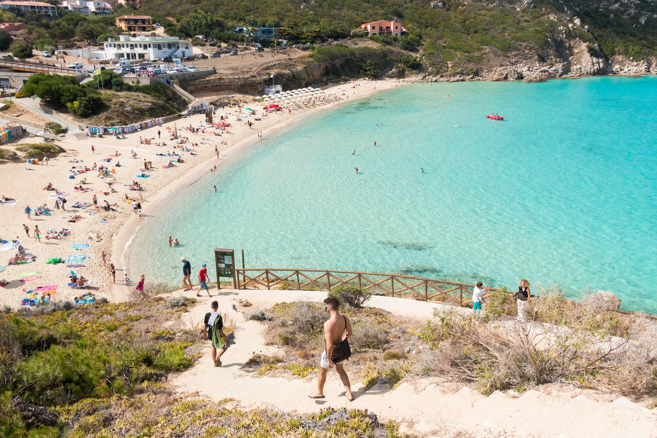 Beach town requires travelers to book spot with app to curb overtourism