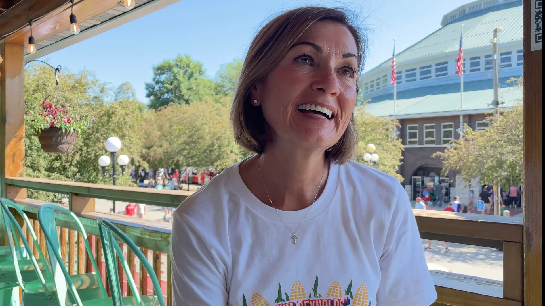 Republican Iowa Gov. Kim Reynolds announces she will not seek re-election in 2026