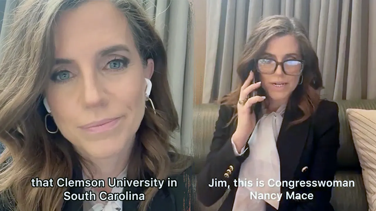 Rep. Nancy Mace slams Clemson University for 15-option gender menu in health portal