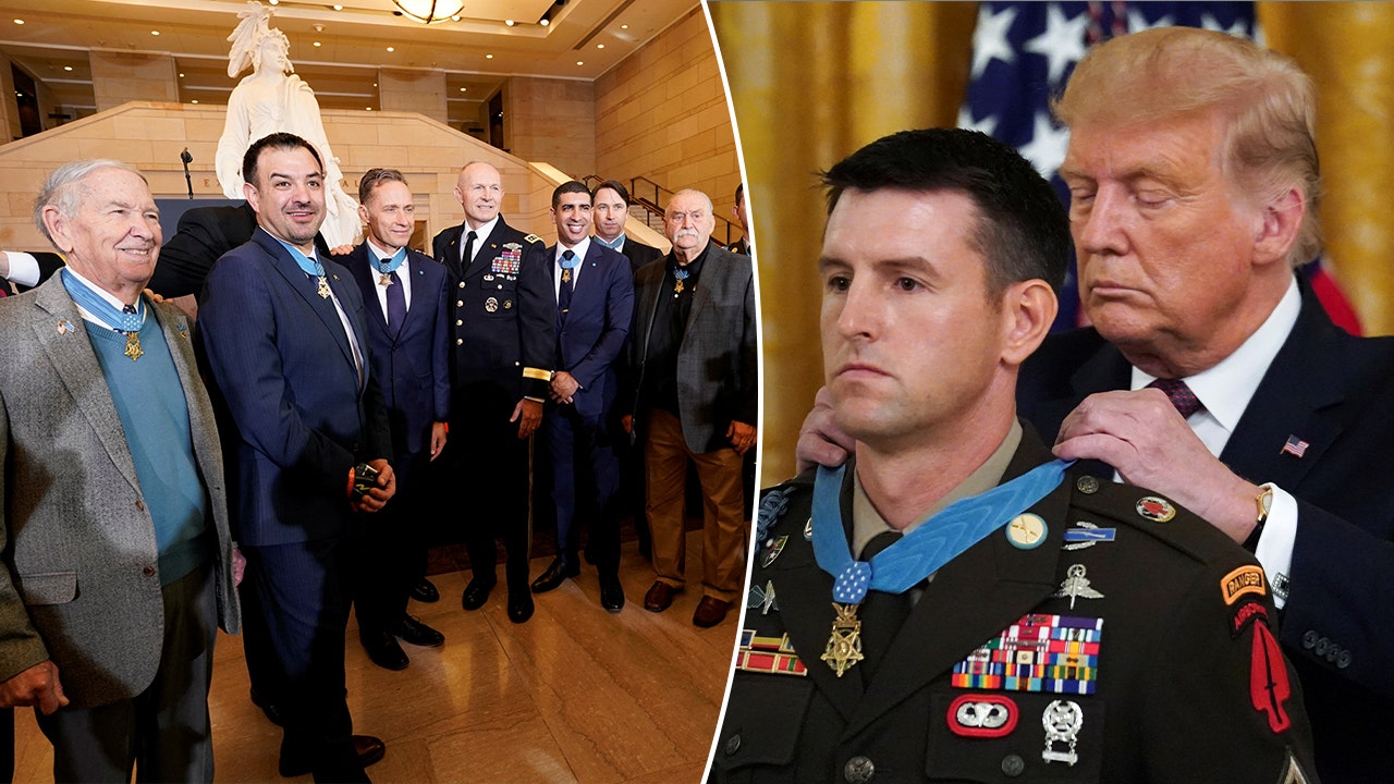 Medal of Honor recipient dedicates award to fellow Afghanistan soldiers