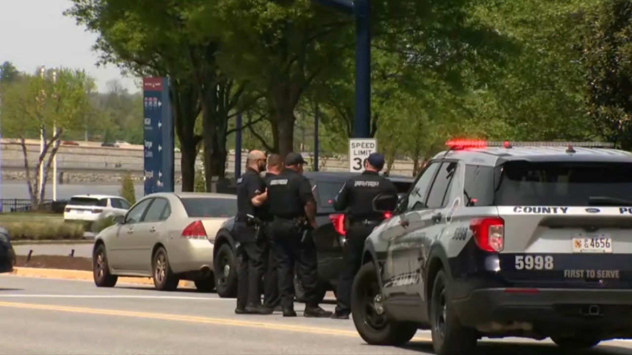 Police in Maryland say a suspect is dead following a stabbing and fire on Easter