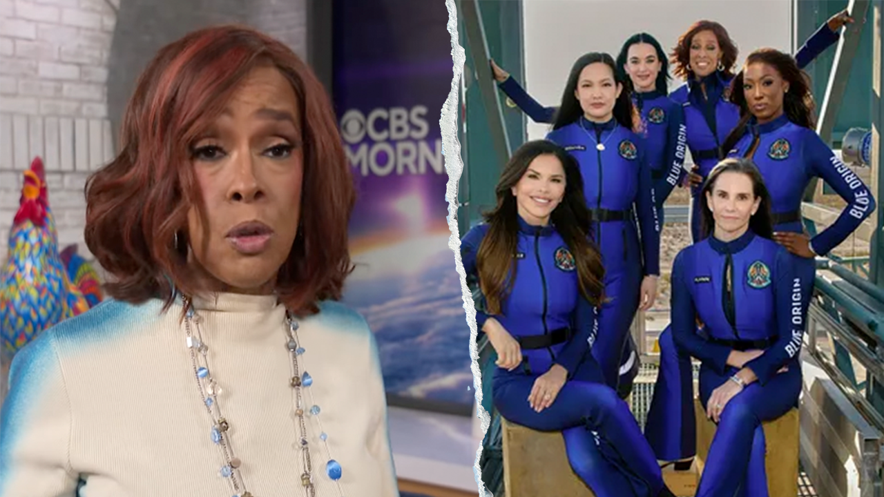 Gayle King defends Blue Origin space flight after backlash