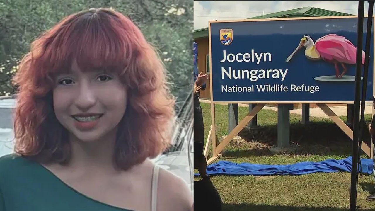 Texas wildlife refuge renamed to honor Jocelyn Nungaray in official ceremony