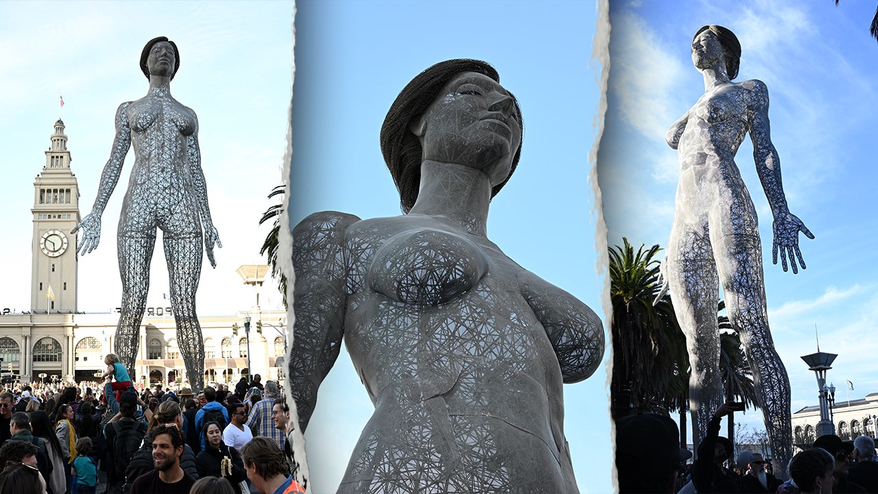 Massive nude woman statue sparks reactions after unveiling in San Francisco