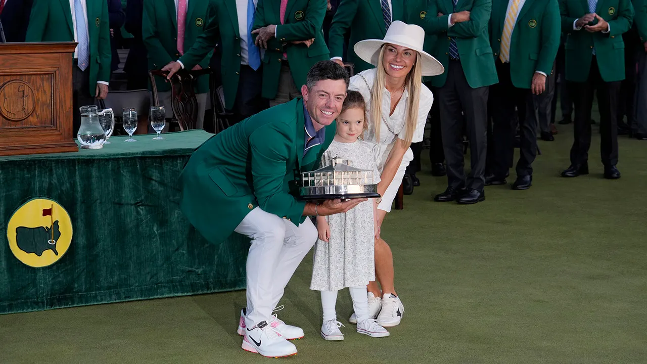 Rory McIlroy shares message to daughter after Masters win