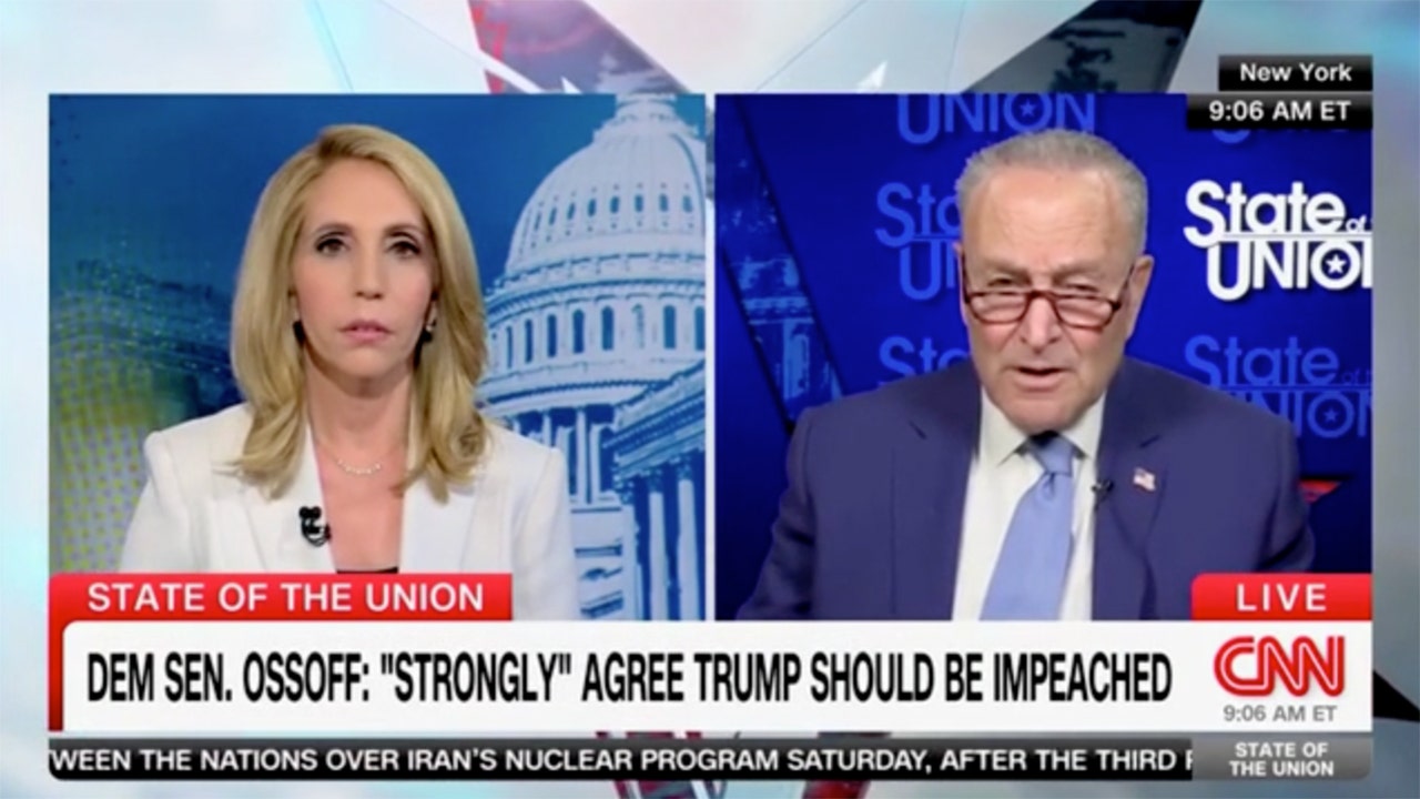 Schumer dodges on whether Dems would prioritize impeaching Trump