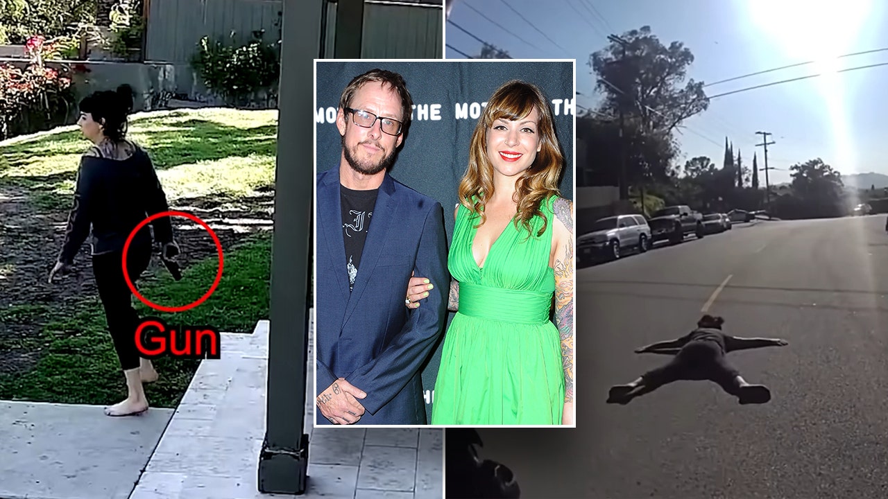 Weezer bassist’s wife seen on camera holding gun during LAPD incident