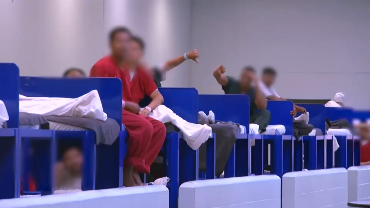 Inside ICE detention facility in Texas