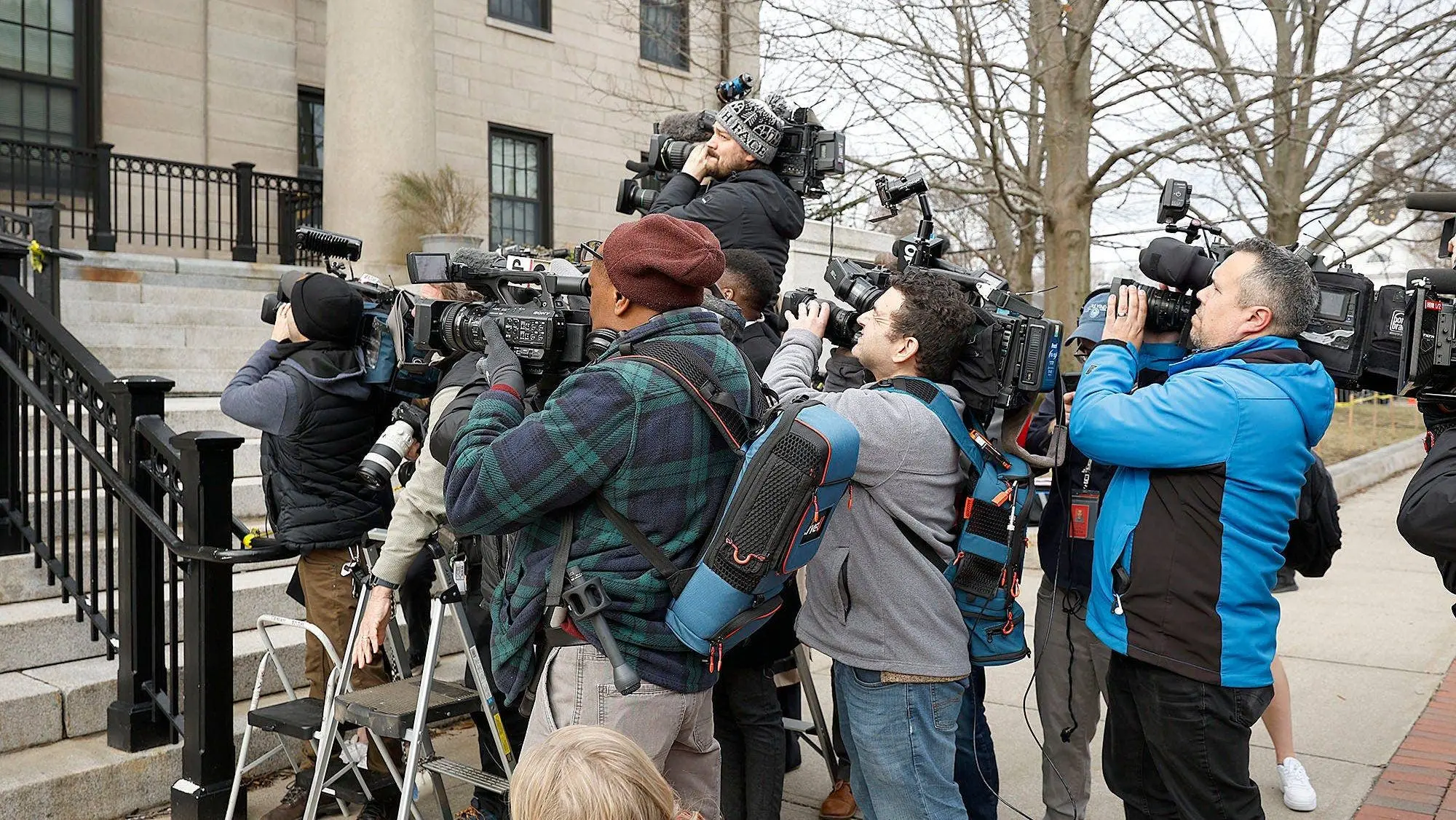 True crime reporters blocked outside Karen Read court file First Amendment suit
