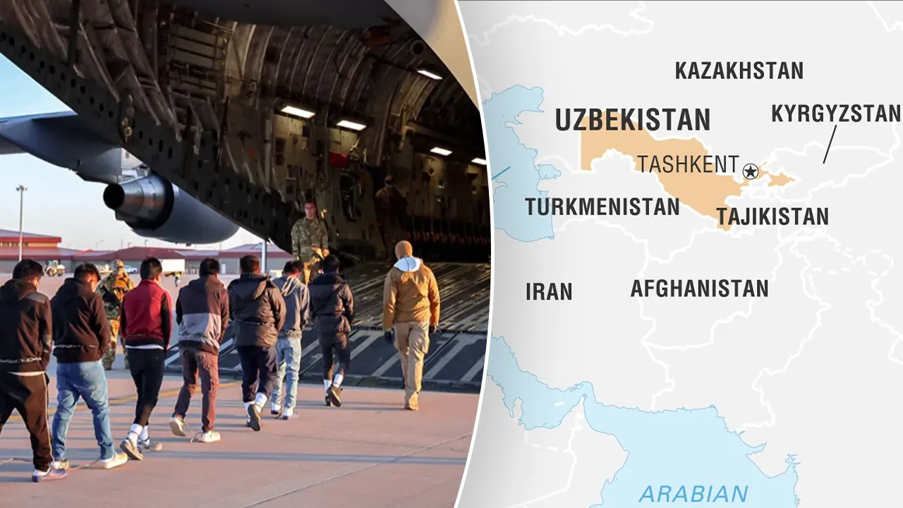 Uzbekistan agrees to pay for and accept over 100 Central Asian illegal immigrants