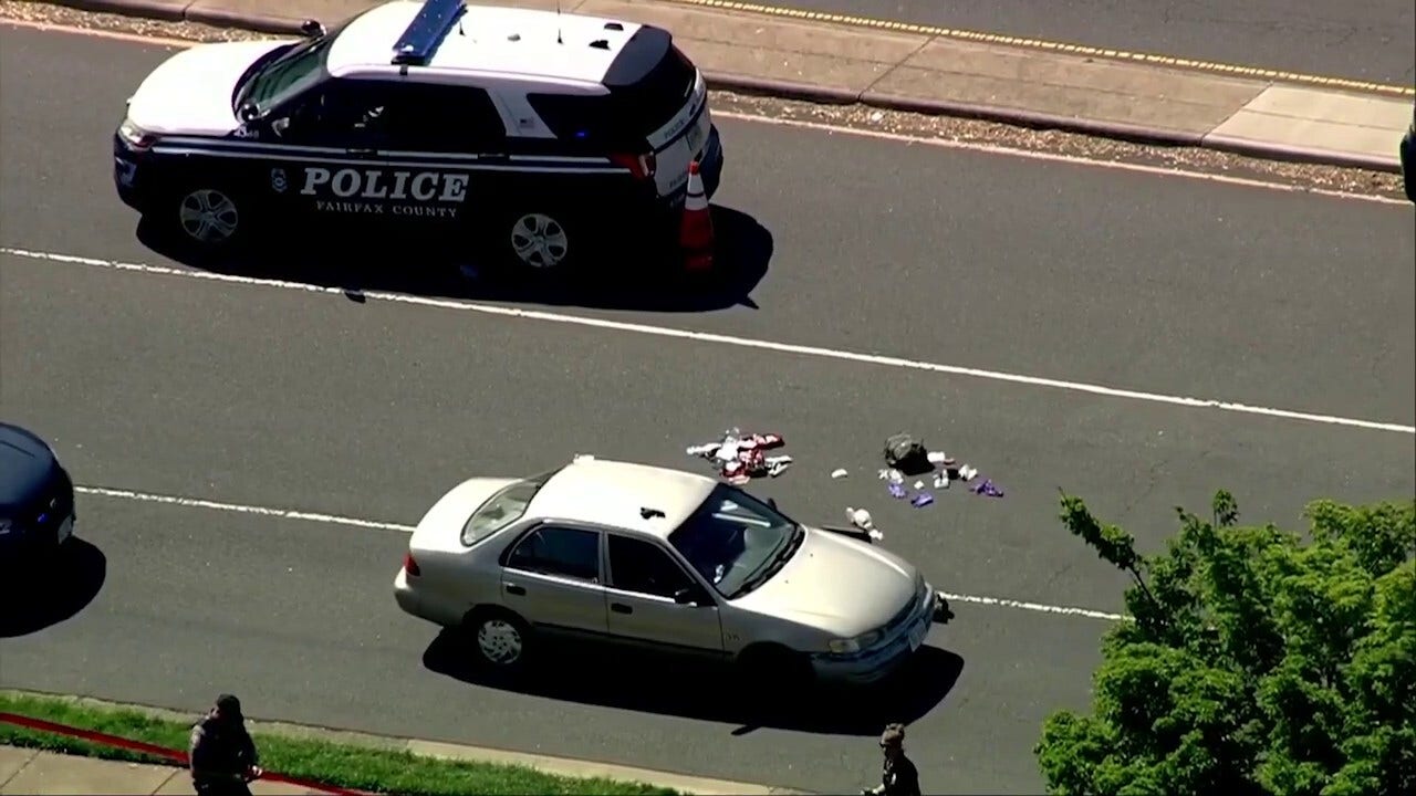 Virginia police officers shot during traffic stop near Chantilly shopping center