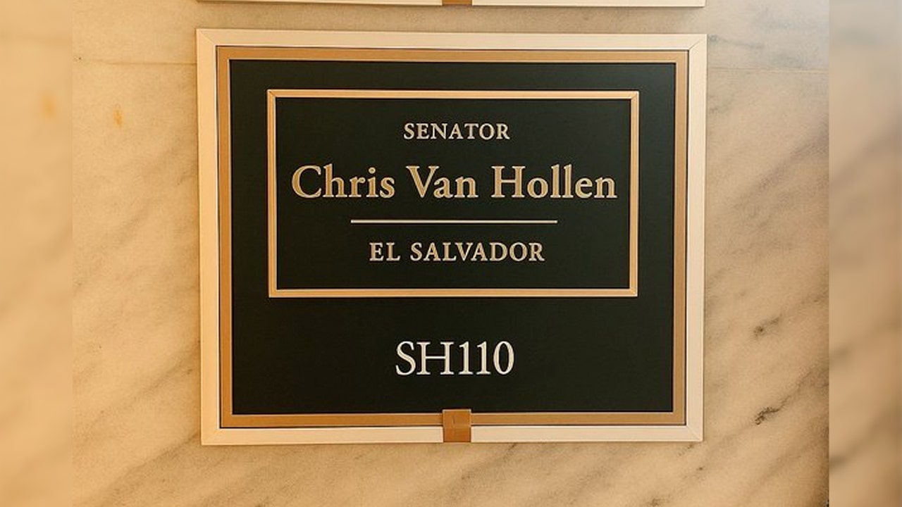 Collins alters Van Hollen’s office plaque over MS-13 deportation dispute