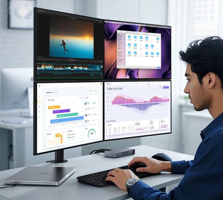 CableTime Unveils New 20-Port Thunderbolt 4 Docking Station