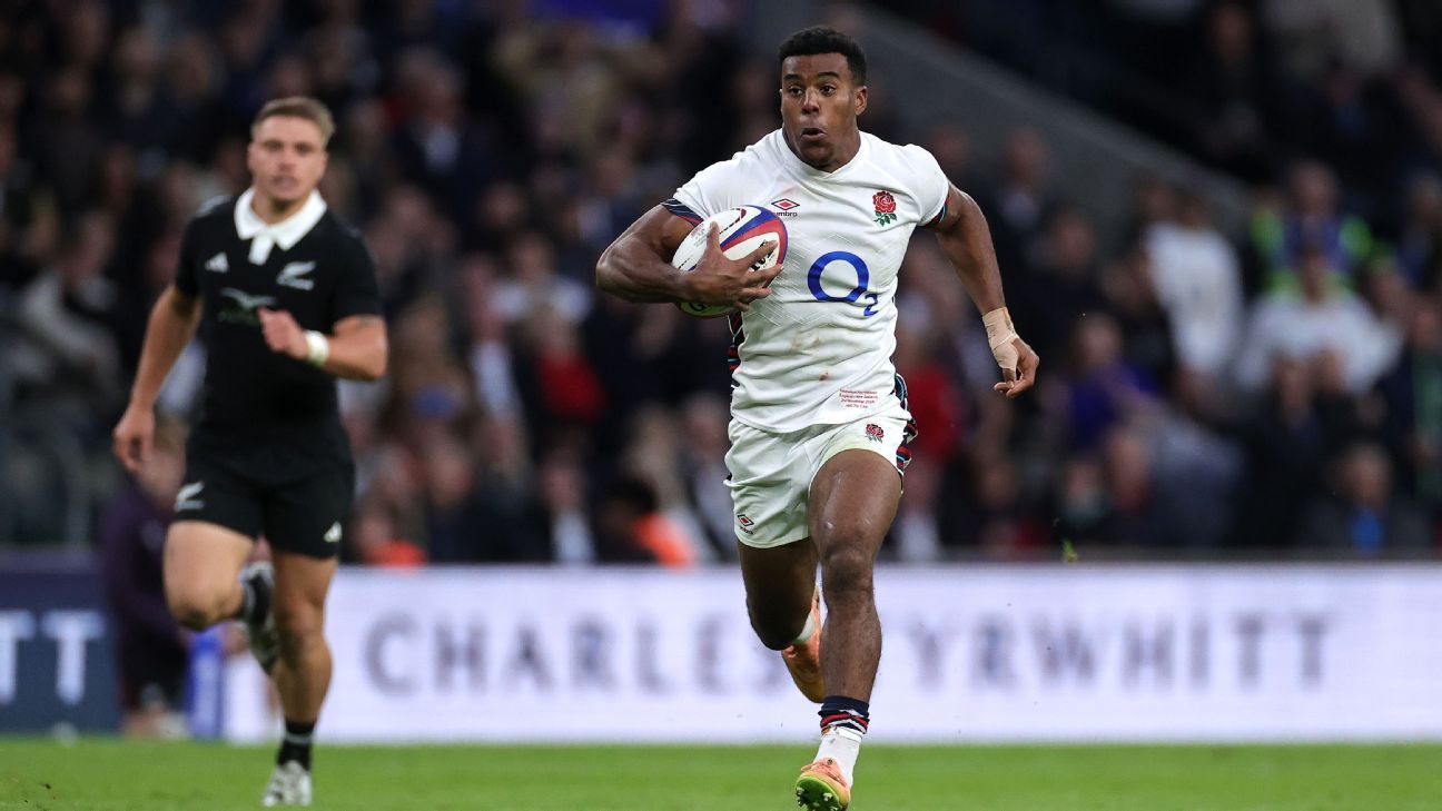England rugby squad: Immanuel Feyi-Waboso returns after shoulder surgery