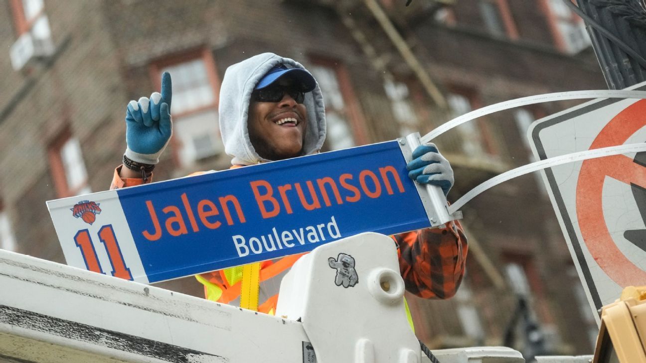 New York City celebrates Knicks’ playoff run with co-named streets