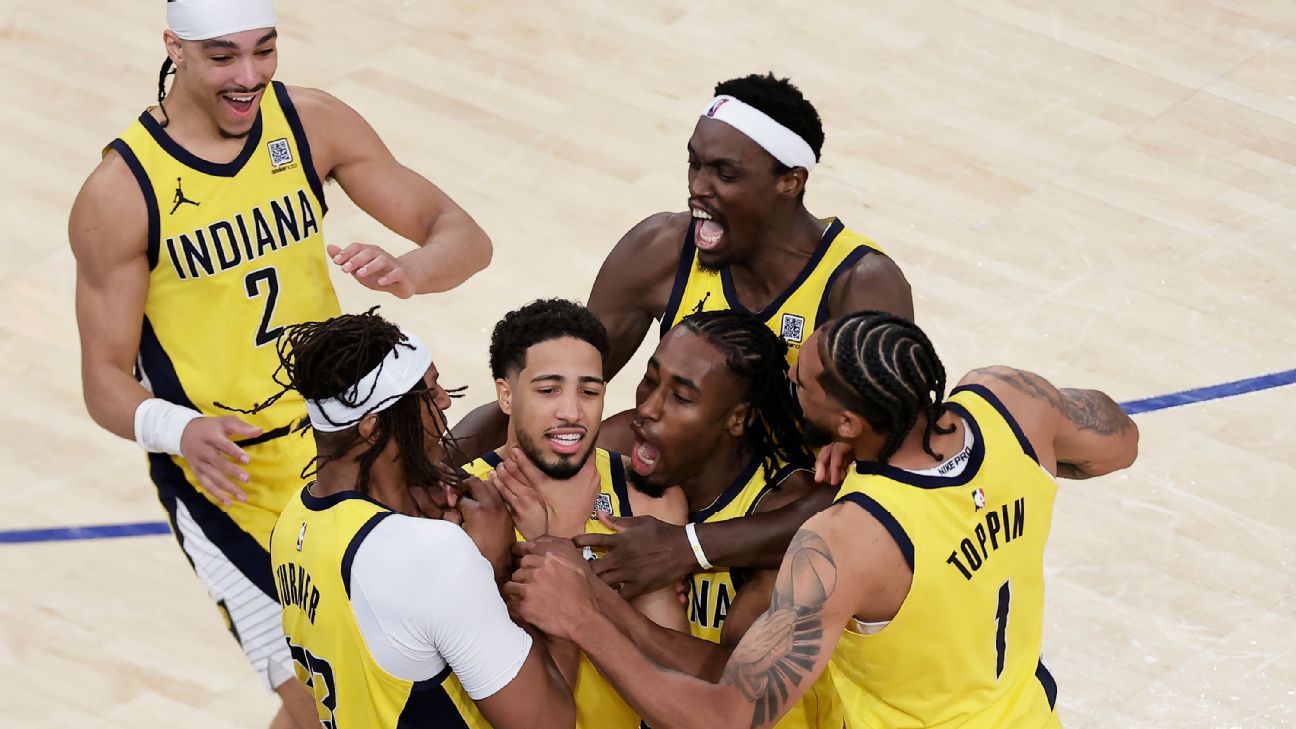 Haliburton’s wild shot keys Pacers in stunning Game 1 comeback
