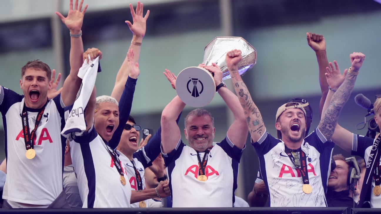 Tottenham’s Ange Postecoglou: Season three better than season two