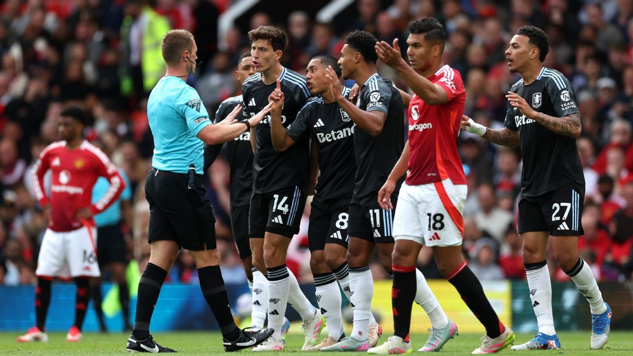Aston Villa file complaint after costly referee ‘mistake’
