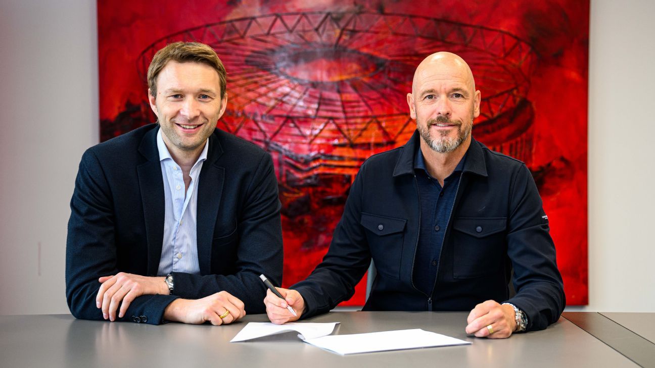 Erik ten Hag succeeds Xabi Alonso as Bayer Leverkusen coach