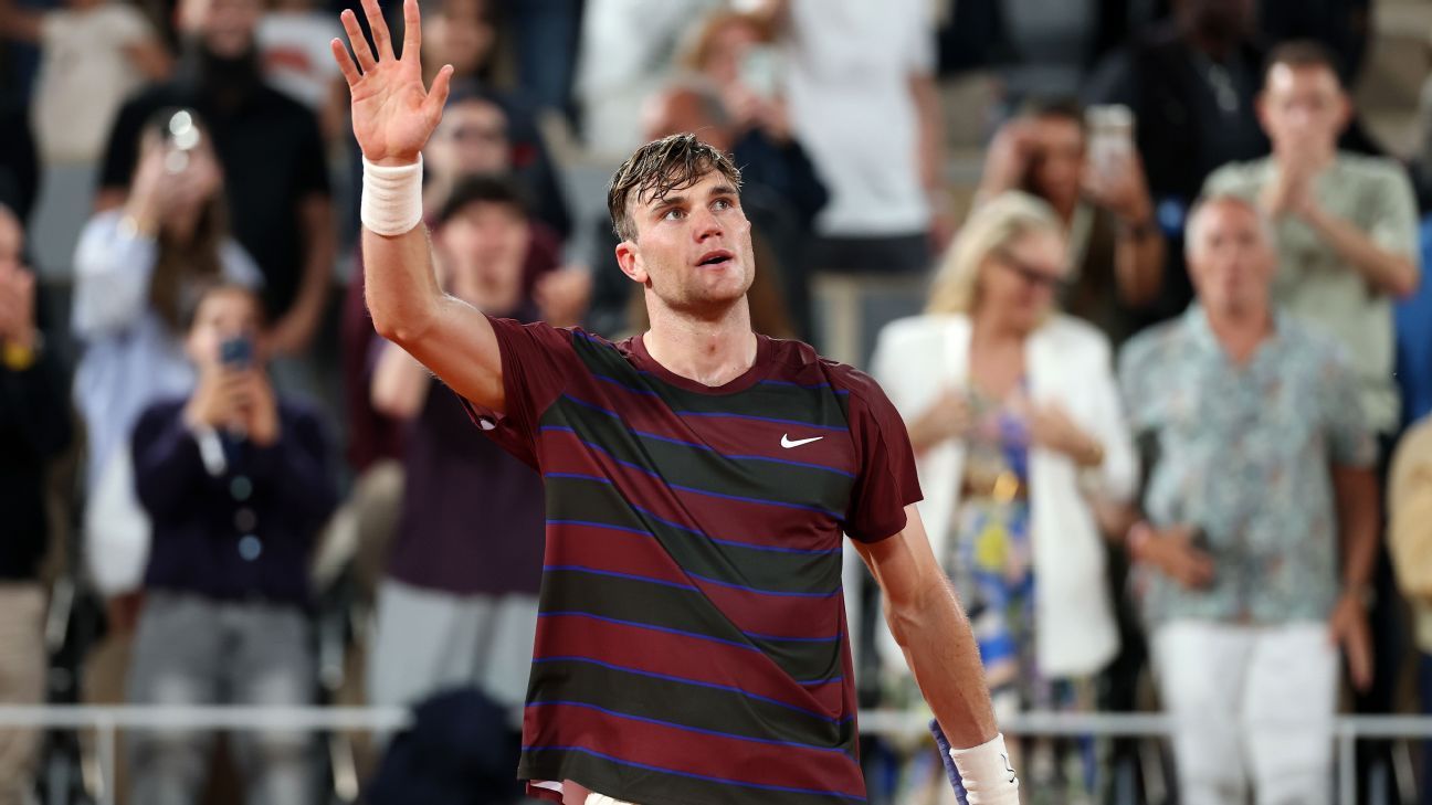 French Open 2025: Jack Draper joins Cameron Norrie, Jacob Fearnley in third round
