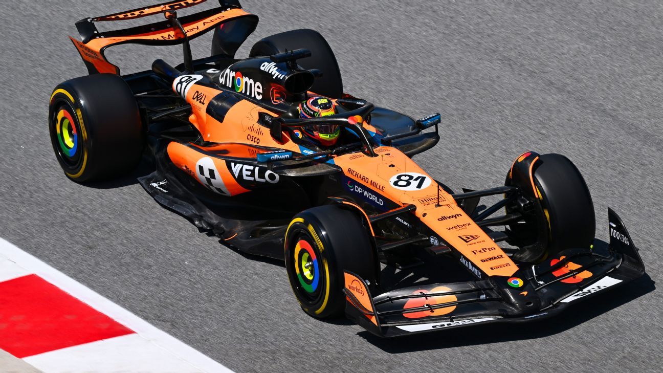 Spanish GP: Oscar Piastri dominates final practice for McLaren
