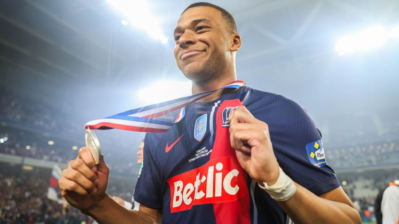 Champions League final: Kylian Mbappé congratulates PSG on 1st title