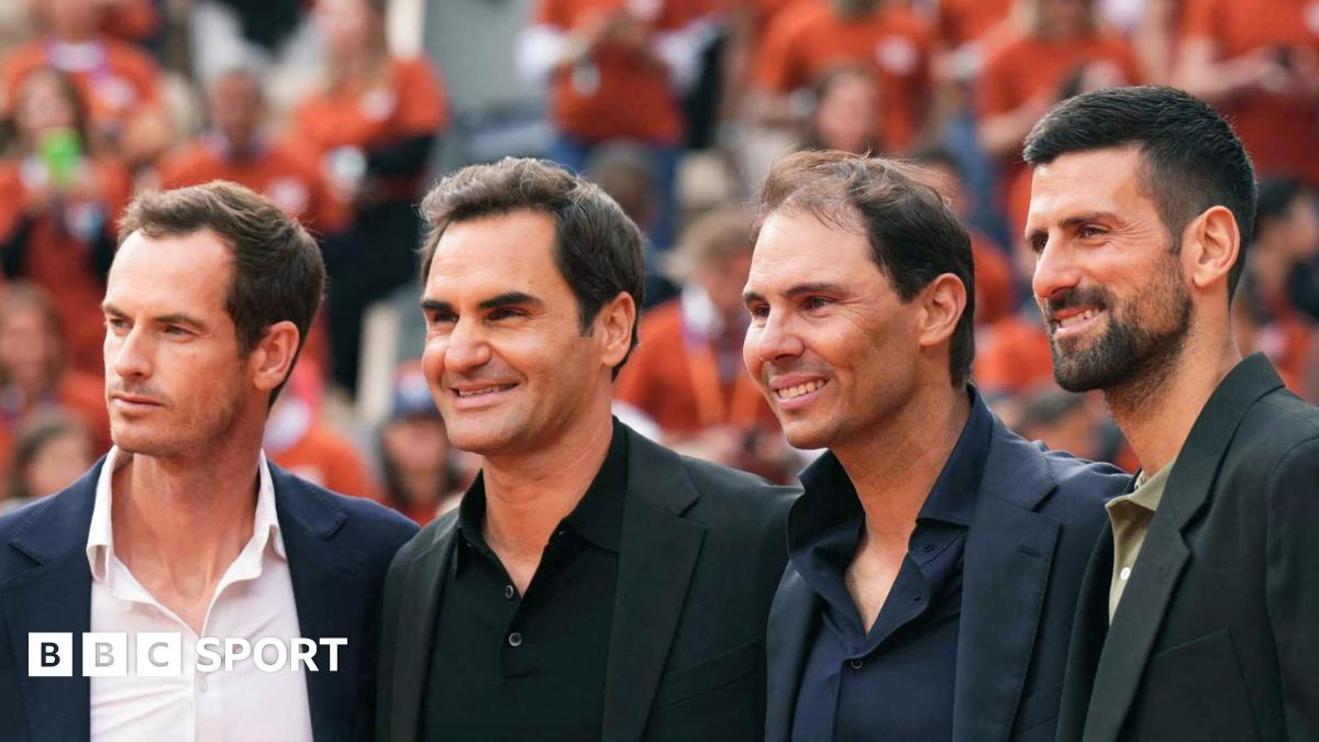 French Open 2025: Rafael Nadal joined by Roger Federer, Novak Djokovic and Andy Murray in farewell ceremony