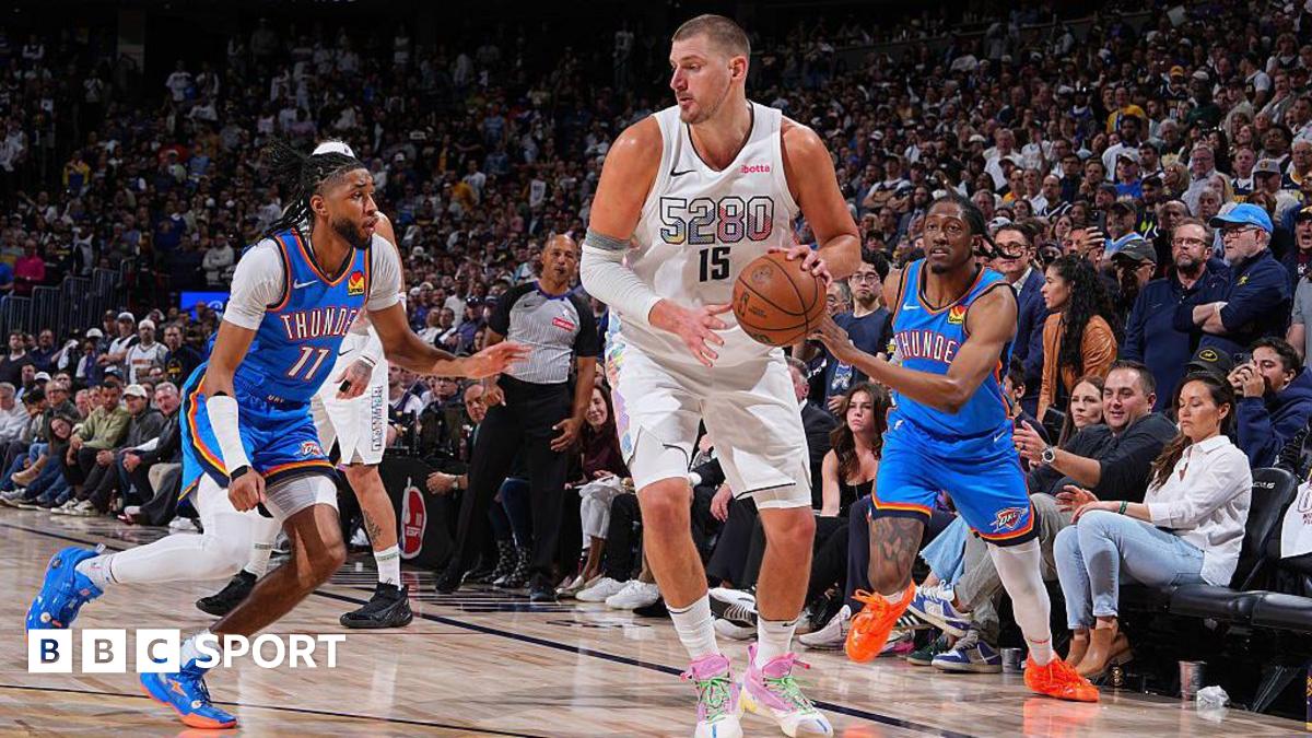 NBA round-up: Nikola Jokic stars as Denver Nuggets take Oklahoma City Thunder semi-final to game seven