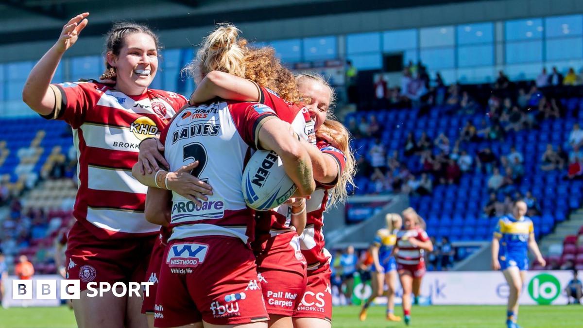 Women’s Challenge Cup semi-final: Leeds Rhinos 14-44 Wigan Warriors