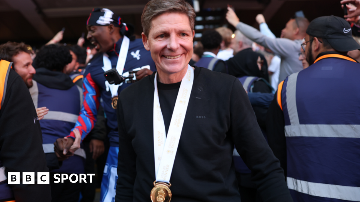 Oliver Glasner: Crystal Palace boss dedicates FA Cup triumph to fans