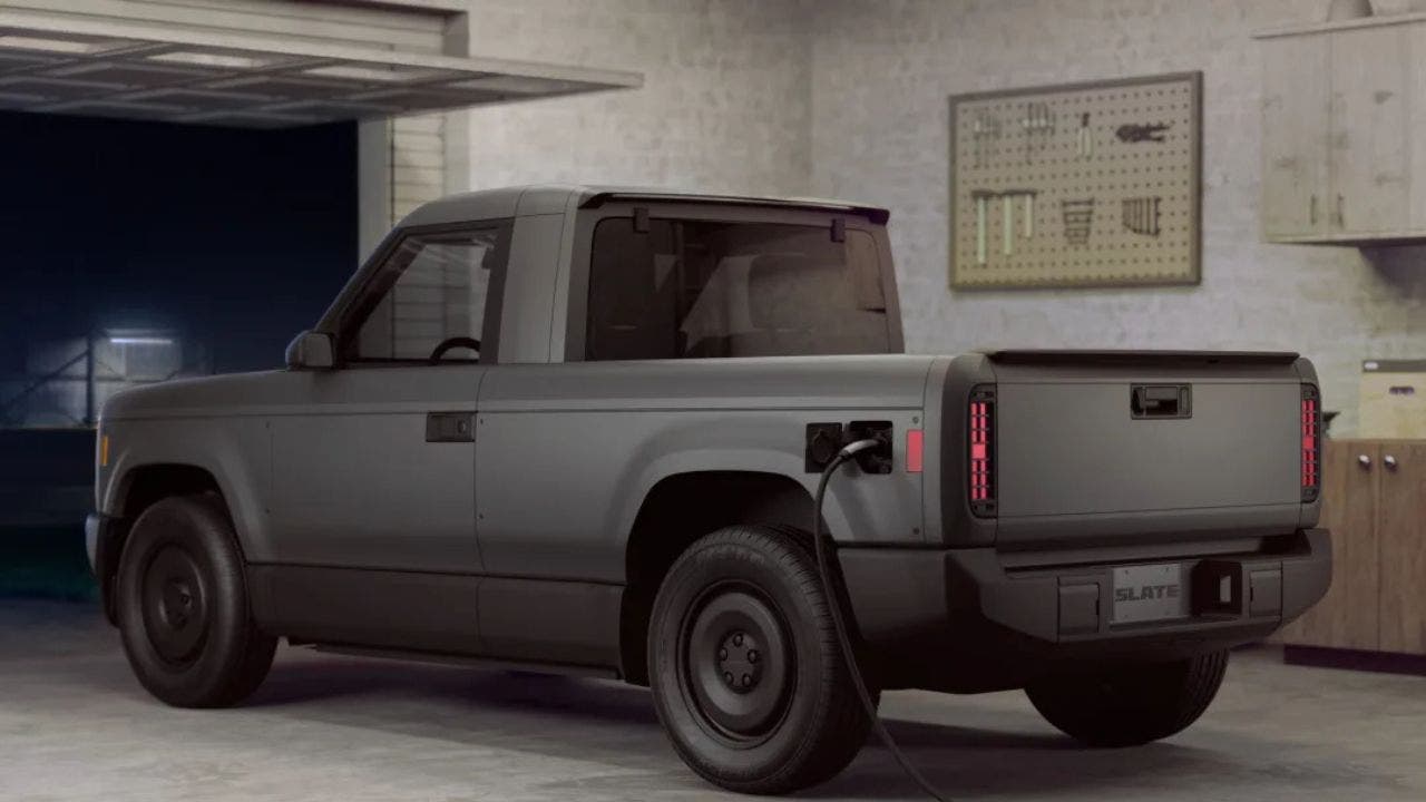 Jeff Bezos backs $20,000 electric pickup truck from Slate auto with modular design