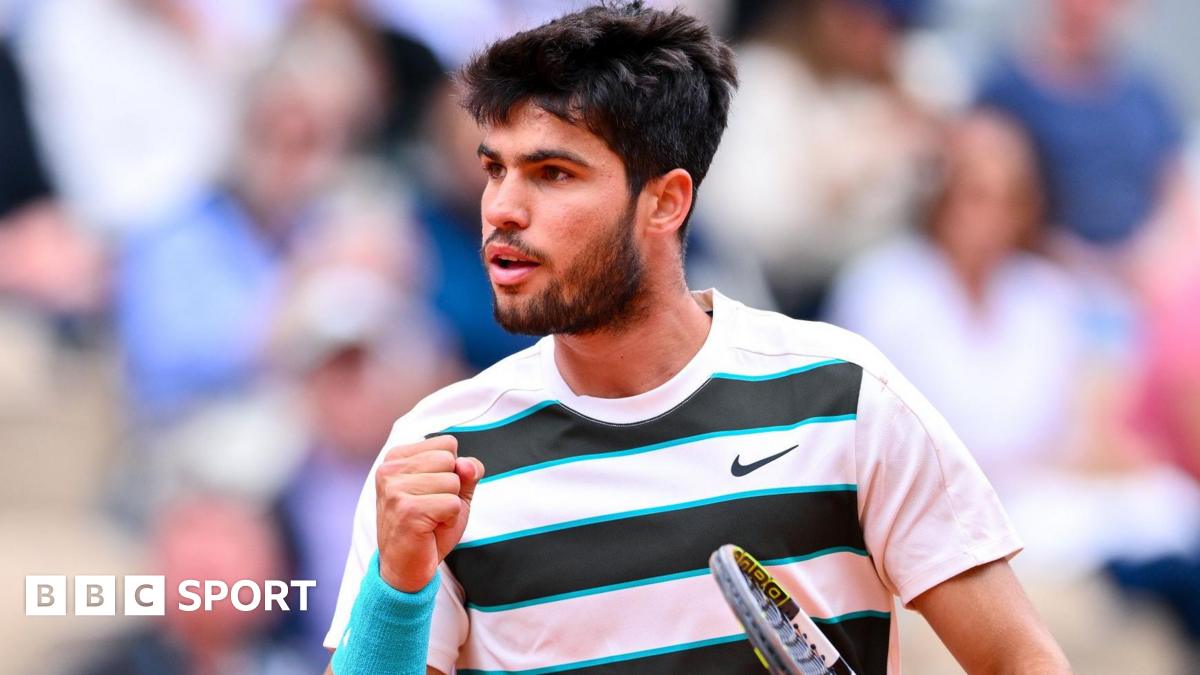 French Open 2025 results: Carlos Alcaraz ‘expected worse level’ at start of title defence