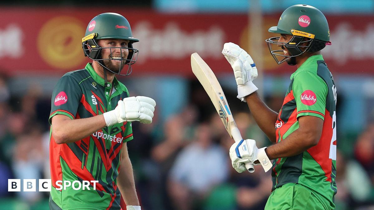 T20 Blast: Wins for Somerset, Hants, Notts, Leics, Northants & Kent