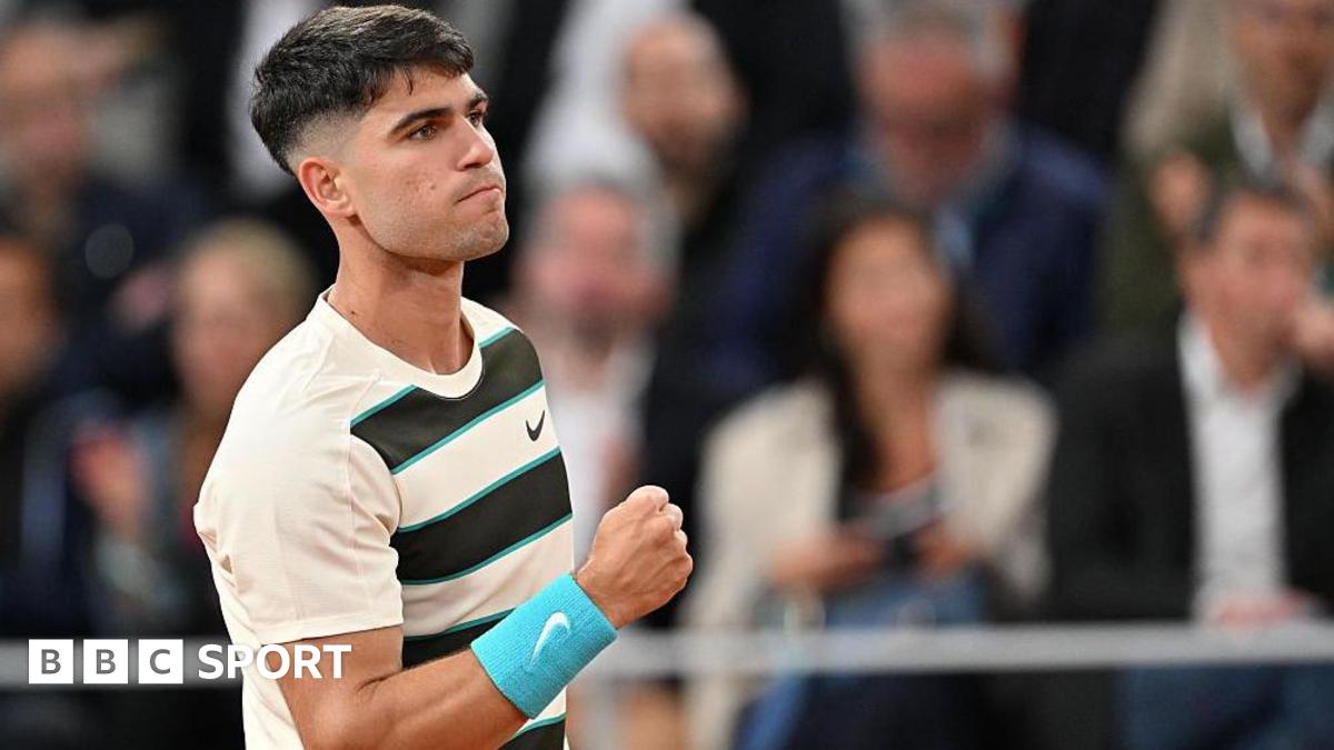 French Open 2025 results: Carlos Alcaraz beats Fabian Marozsan to reach third round