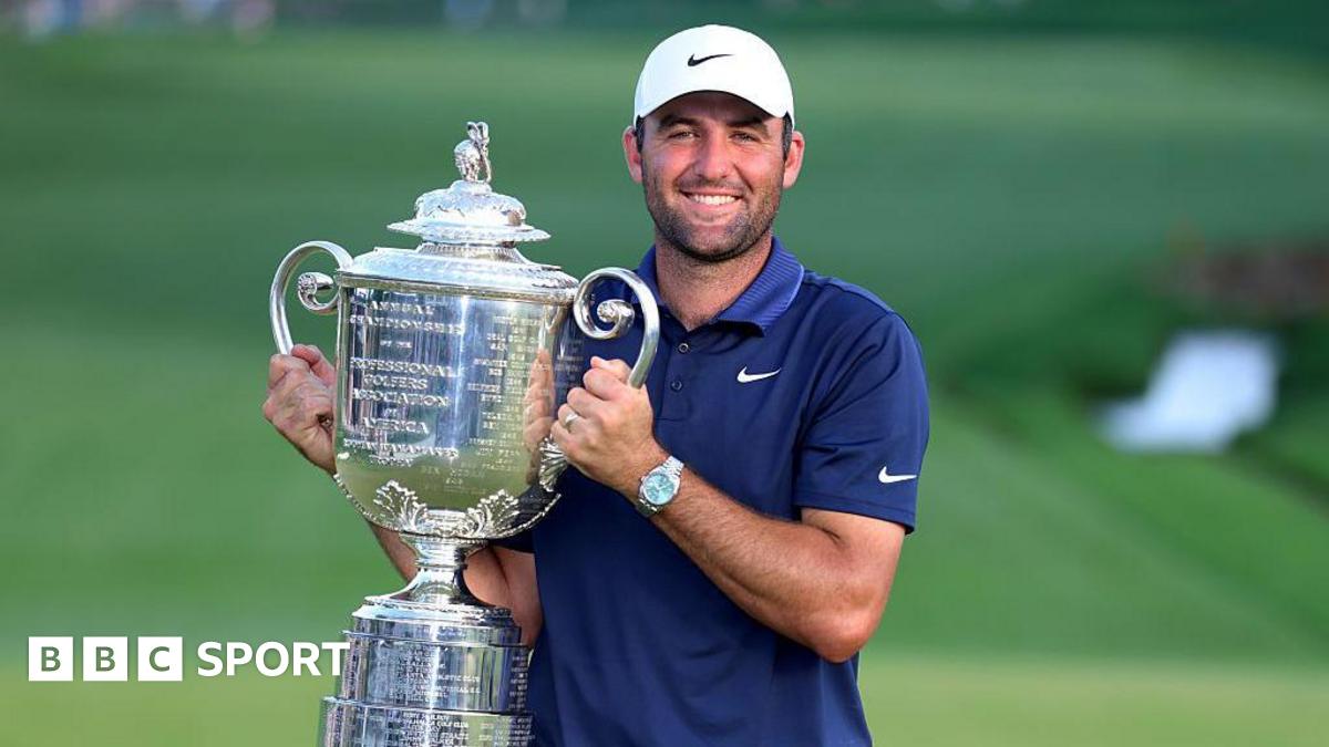 US PGA Championship 2025: Scottie Scheffler wins by six strokes after holding off Jon Rahm challenge