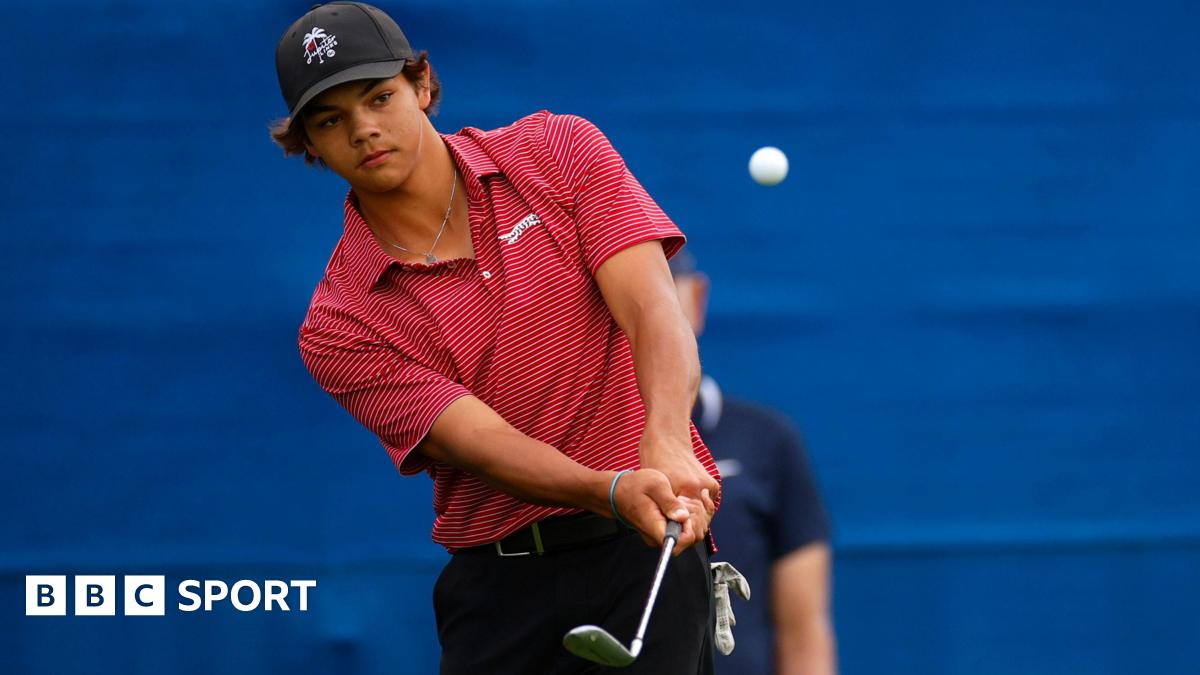 Charlie Woods: Tiger’s son wins first American Junior Golf Association event
