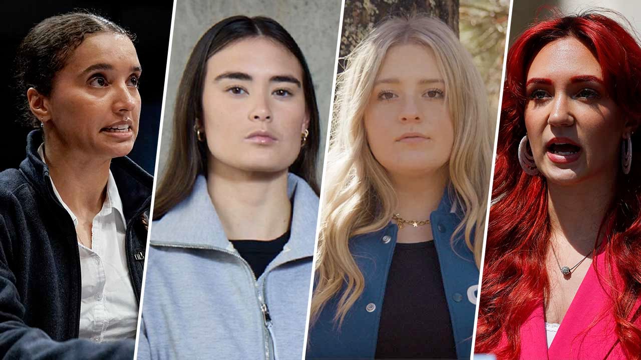 Former athletes support protests at California track meet with trans competitor