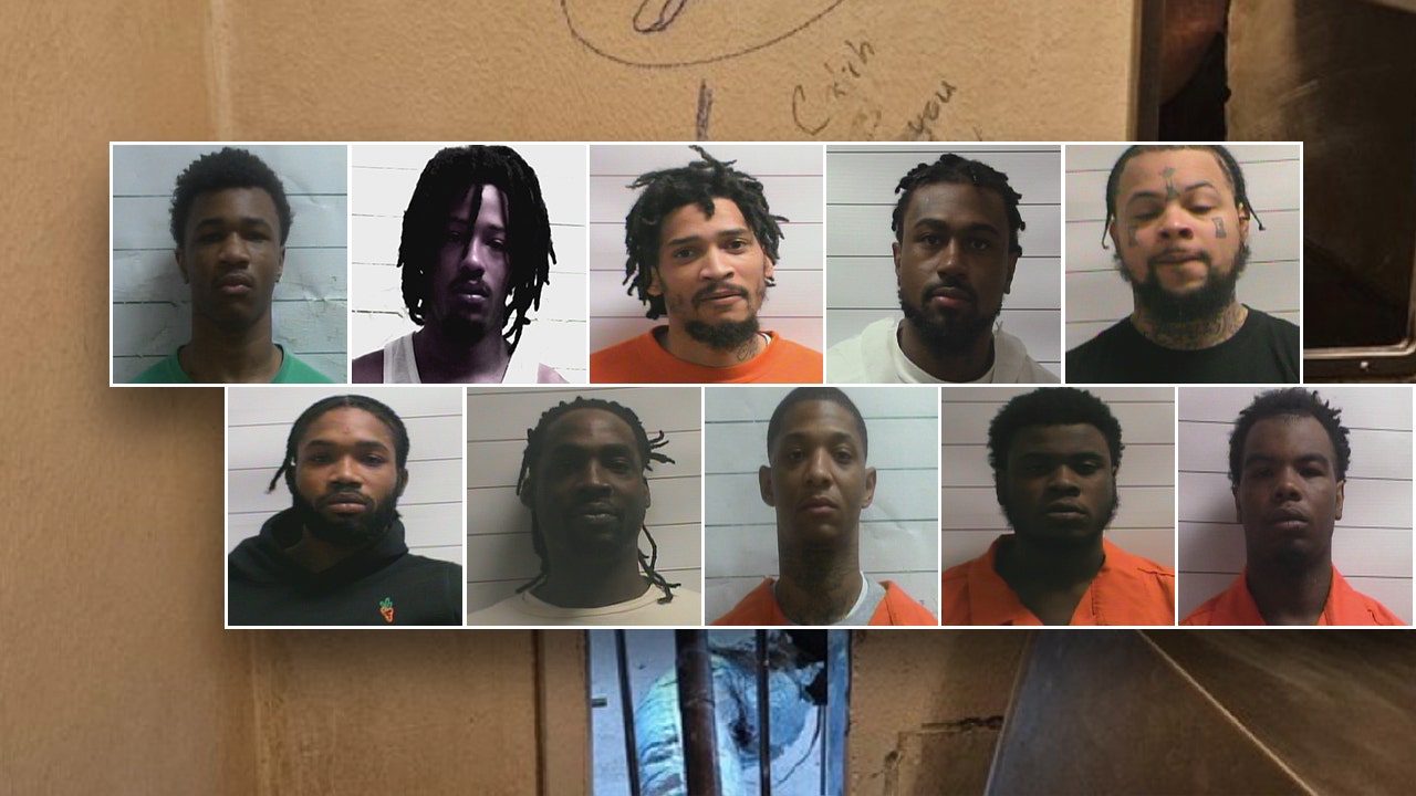 Video shows 10 inmates escape from New Orleans jail