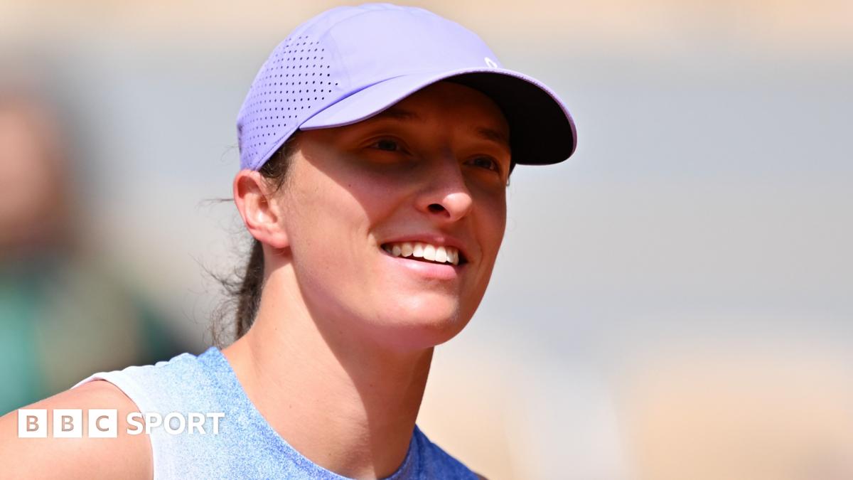 French Open 2025: Iga Swiatek inspired by Rafael Nadal as title defence begins