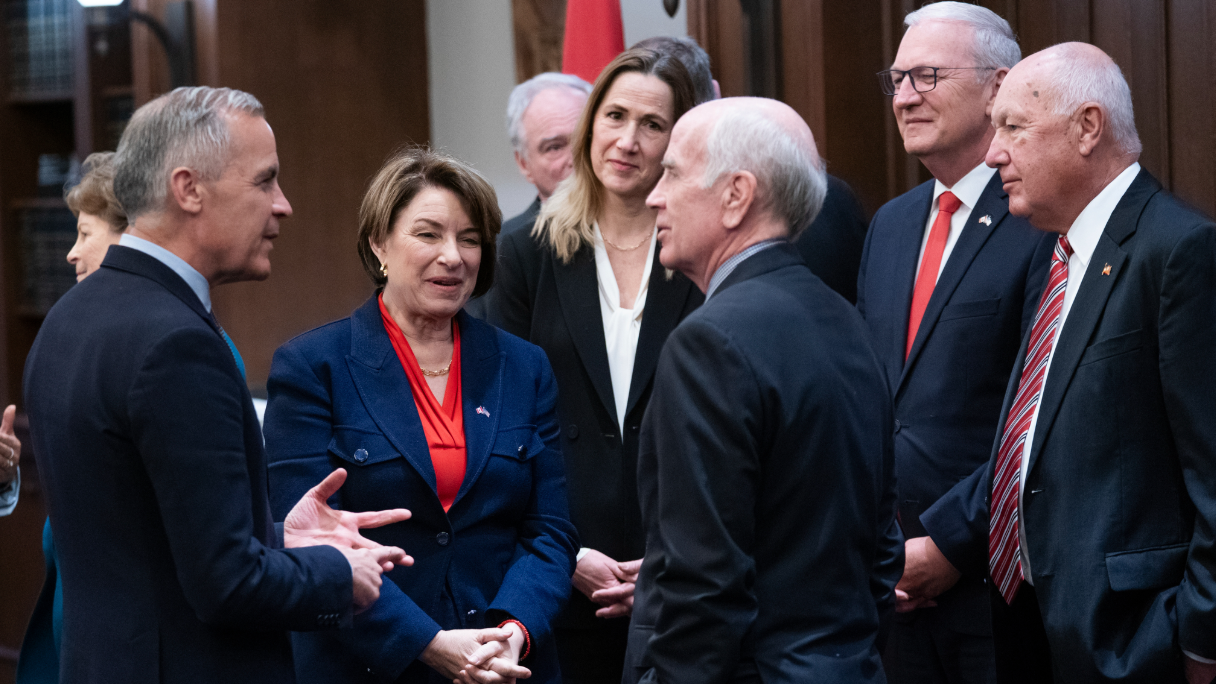 Bipartisan senators visit Canada in bid to ease Trump-era tensions