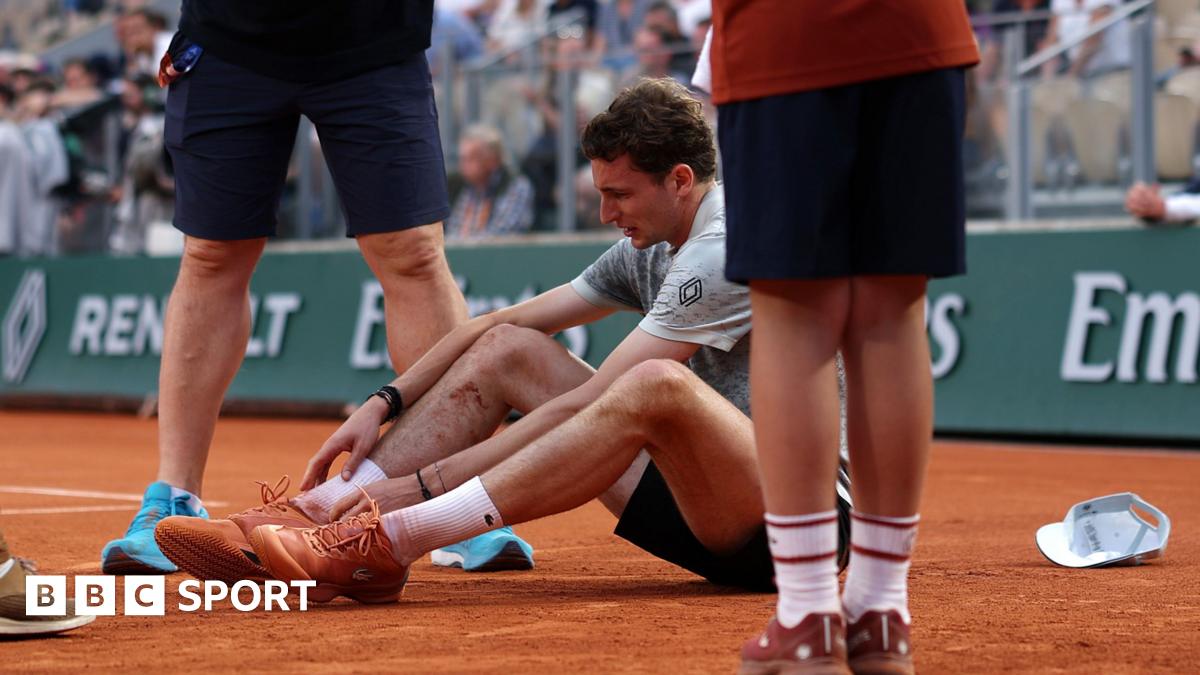 French Open 2025: Jacob Fearnley through after Ugo Humbert fall and plays Cameron Norrie next