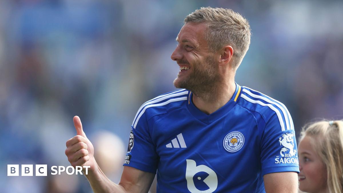 Jamie Vardy: Leicester City striker scores 200th Foxes goal in farewell game
